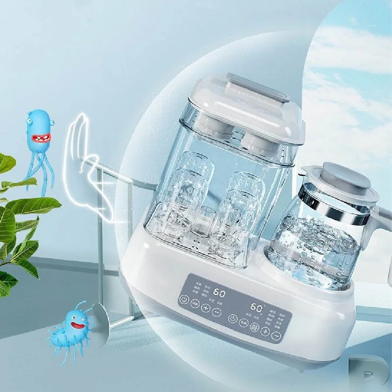 Multi-Function Baby Milk Dispenser – Electric Powder Maker, Bottle Warmer, Insulation & Sterilizing Kettle