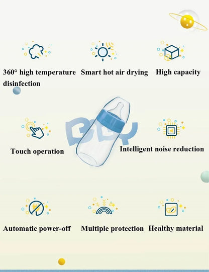 Multi-Function Baby Milk Dispenser – Electric Powder Maker, Bottle Warmer, Insulation & Sterilizing Kettle