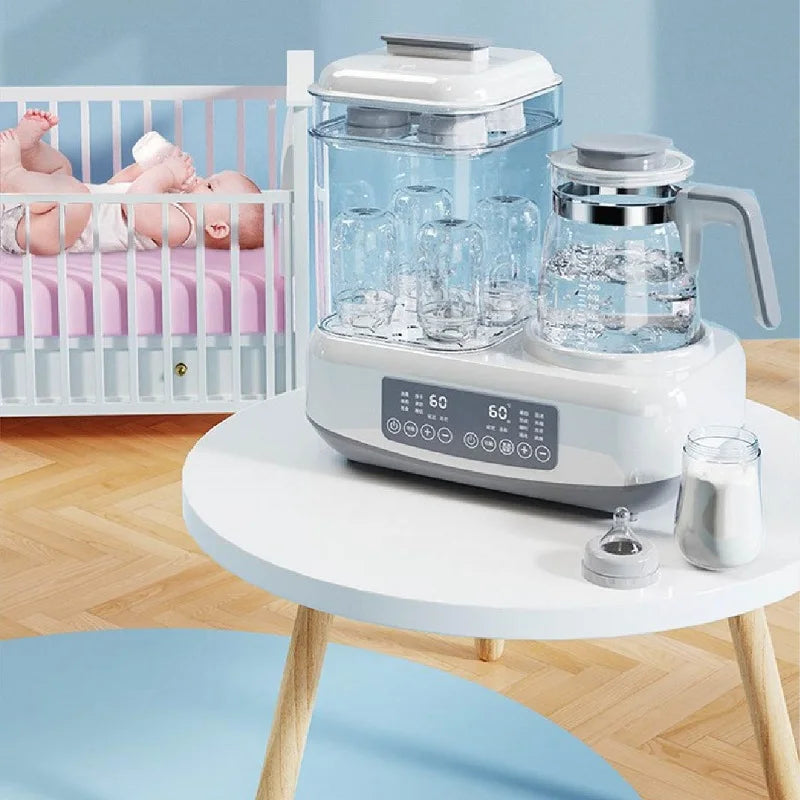 Multi-Function Baby Milk Dispenser – Electric Powder Maker, Bottle Warmer, Insulation & Sterilizing Kettle