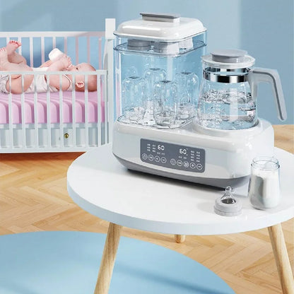 Multi-Function Baby Milk Dispenser – Electric Powder Maker, Bottle Warmer, Insulation & Sterilizing Kettle