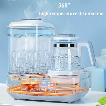Multi-Function Baby Milk Dispenser – Electric Powder Maker, Bottle Warmer, Insulation & Sterilizing Kettle