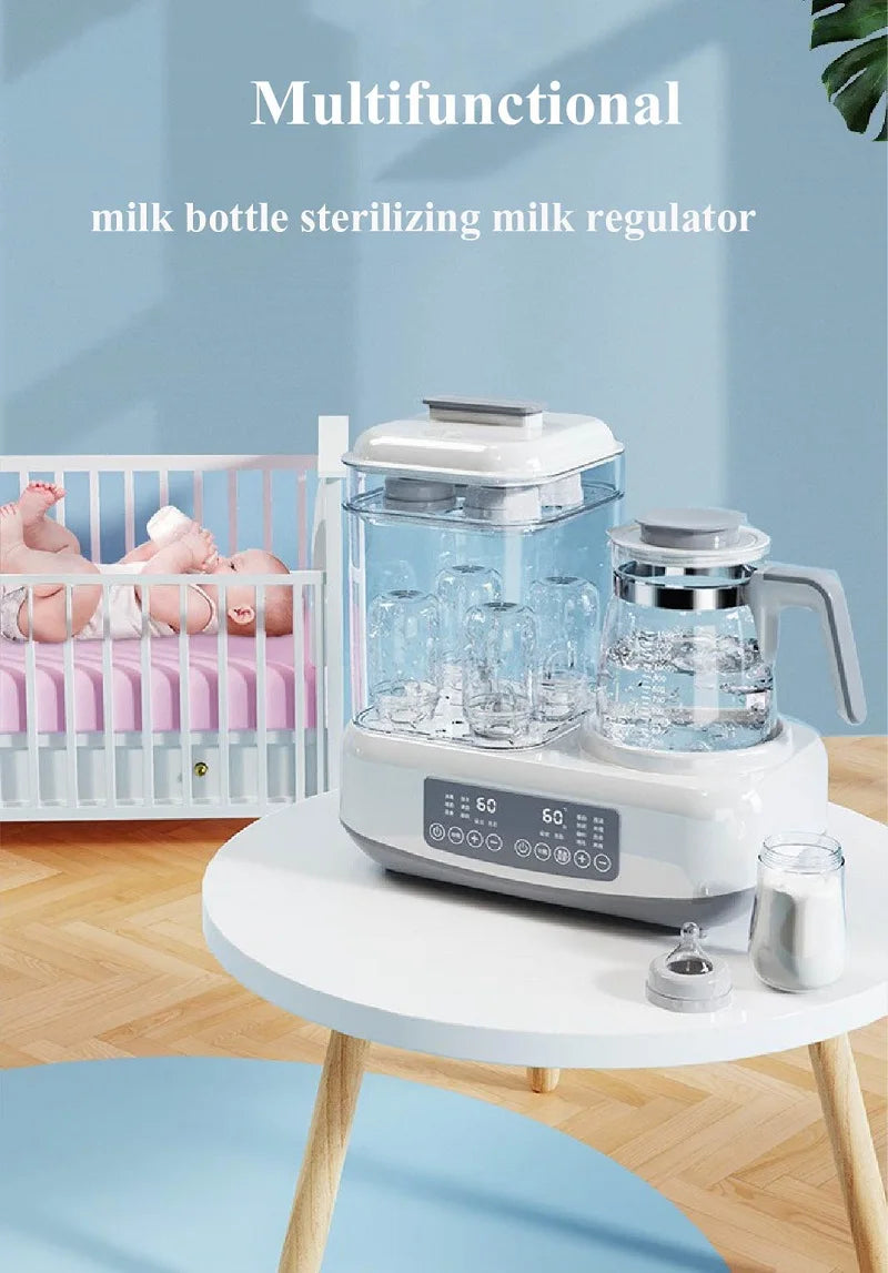 Multi-Function Baby Milk Dispenser – Electric Powder Maker, Bottle Warmer, Insulation & Sterilizing Kettle