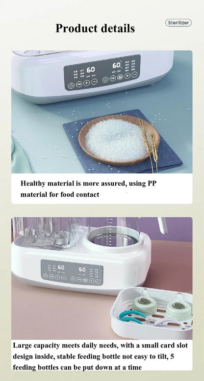 Multi-Function Baby Milk Dispenser – Electric Powder Maker, Bottle Warmer, Insulation & Sterilizing Kettle