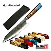 Extra Sharpness Blade Damascus Steel Powder Core S35VN 62-64 Hardness Kitchen Chef Knife