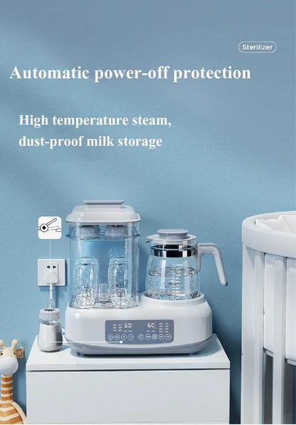 Multi-Function Baby Milk Dispenser – Electric Powder Maker, Bottle Warmer, Insulation & Sterilizing Kettle