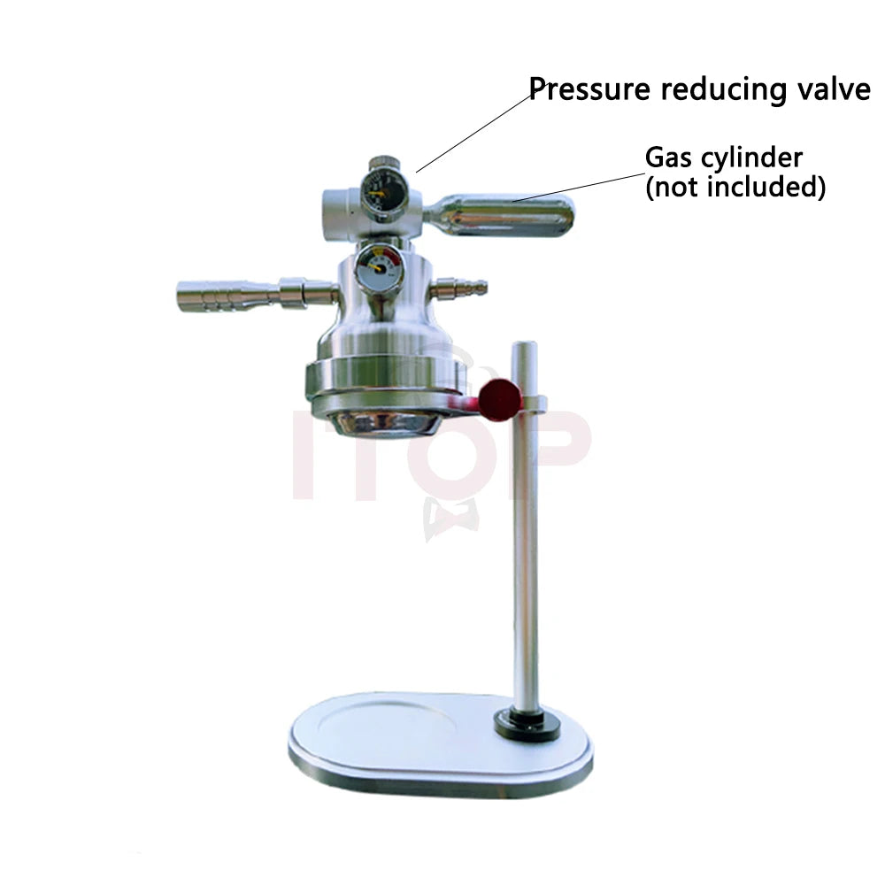 ITOP Pneumatic Coffee Machine Portable Manual Home Outdoor Air Pump Air Pressure Extraction Espresso Semi-automatic Coffee Maker