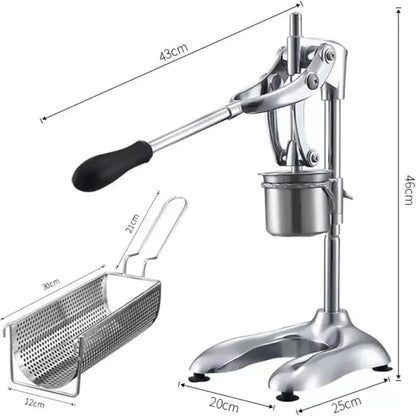 Manual 30 cm French-Fry Extruder & Chip Maker