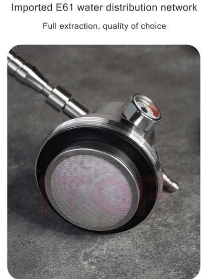 ITOP Pneumatic Coffee Machine Portable Manual Home Outdoor Air Pump Air Pressure Extraction Espresso Semi-automatic Coffee Maker