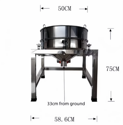 Automatic Sifter Shaker Machine Electric Vibrating Screen Powder Screening Sifting Machine Powder Sieve