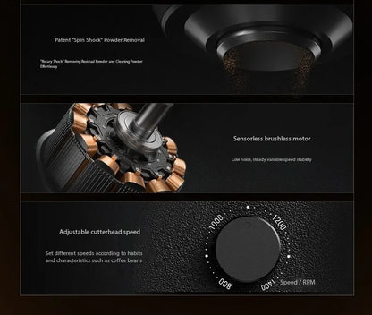 Timemore NEW Sculptor 078/078S Electric Coffee Grinder Commercial professional  220V Fully Automatic Speed Adjustment Espresso