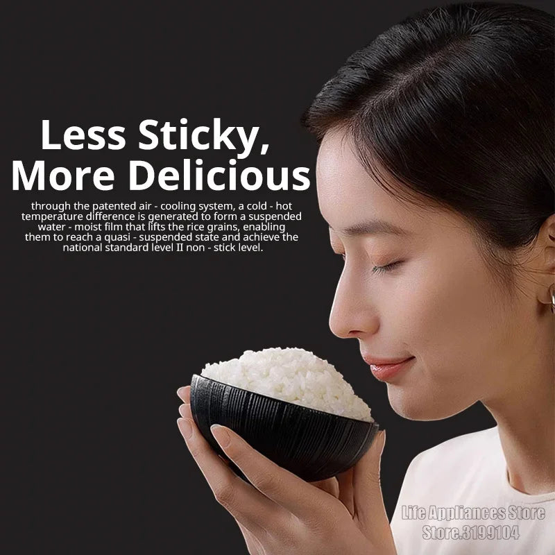 Joyoung Rice Cooker 4L Multifunctional Porridge Multigrain Rice Soup 1300W Fast Heating Cooker No Coated Stainless Steel Liner