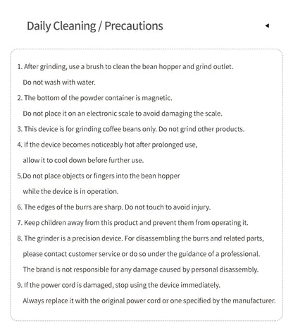 MHW-3BOMBER F74 Electric Grinder – 74mm Ti Flat Burr, 90-Step Stepless Espresso to French Press