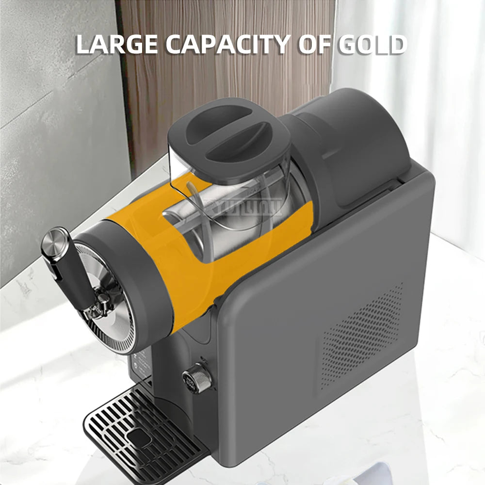 Small Soft Drink Ice Cream Machine 1.8L Slush Machine Countertop Beverage Smoothie Machine Portable Automatic Cold Drink