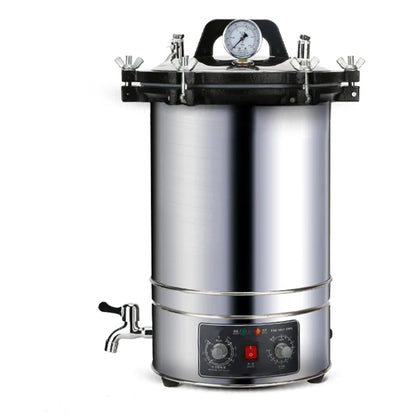 24L Automatic Sterilization Autoclave Pot High Pressure Sterilization Pot LCD Steam Sterilizer Surgical Medical Tools