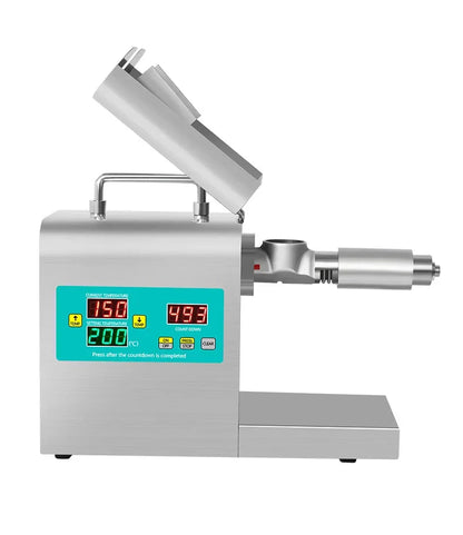 Automatic Cold Press Oil Machine – 110V/220V Sunflower, Olive & Seed Oil Extractor with Intelligent Digital Display