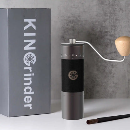 Kingrinder K7  Manual  Coffee Bean Hand Grinder Italian Coffee Precision Hand Mill Portable Outdoor Home Coffee Grinders