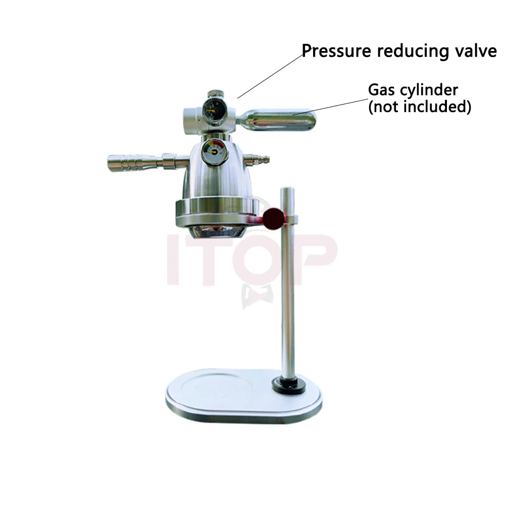 ITOP Pneumatic Coffee Machine Portable Manual Home Outdoor Air Pump Air Pressure Extraction Espresso Semi-automatic Coffee Maker