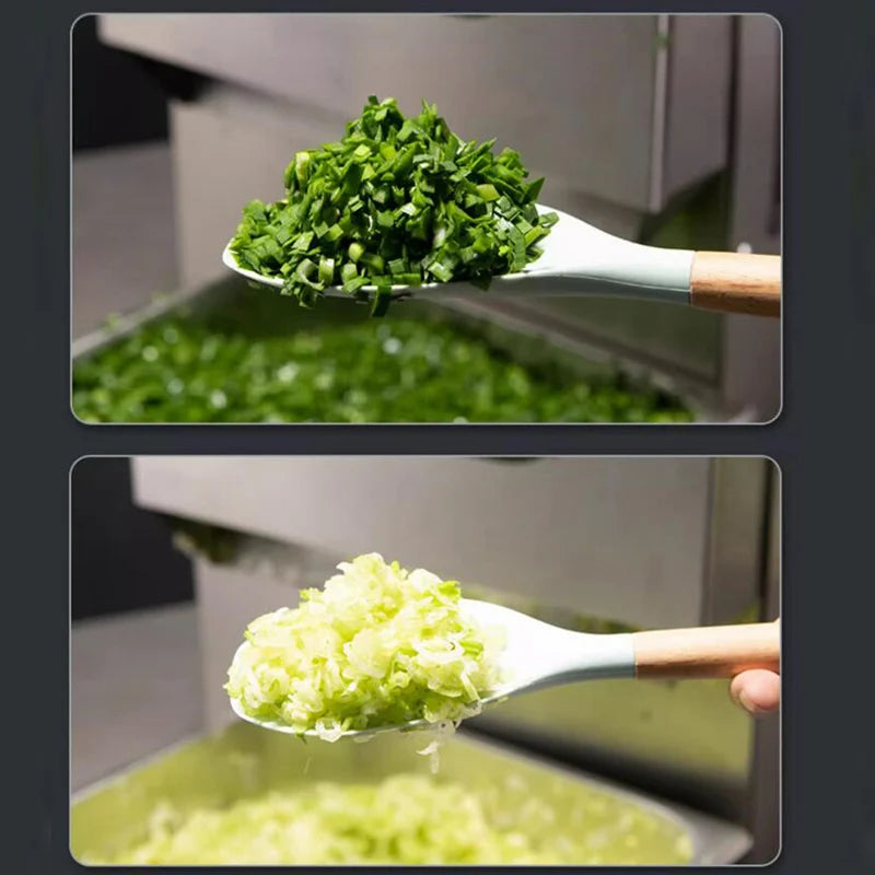 Automatic Vegetable Cutter Machine Multi-Functional Slicing Shredding Machine Chili Cutting Section Scallion Leek Cutting Machin