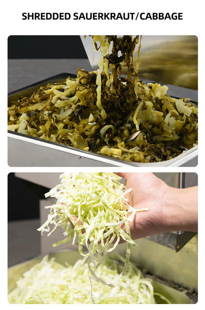 Commercial Food Chopper Green Onion Cutting Machine Pepper Slicer Kchenny Wielofunkcyjny