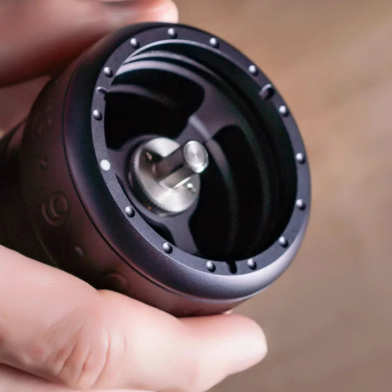 Foldable Handle Manual Coffee Grinder – Portable Hand Mill for Travel & Home