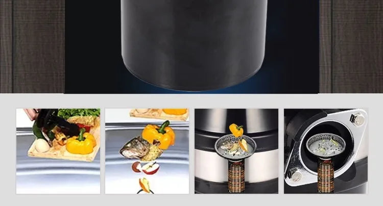 220V Food Waste Disposer Kitchen Sink Garbage Grinder Household Waste Processor Factory Direct CW