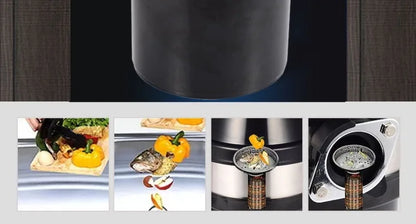 220V Food Waste Disposer Kitchen Sink Garbage Grinder Household Waste Processor Factory Direct CW