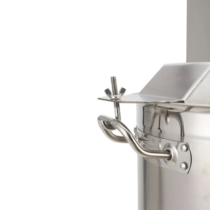 Automatic Hot Pot Fried Machine Small Mixer Food Mixing Stainless Steel Barrel Non Stick Pan Hot Pot Seasoning Stir-Frying