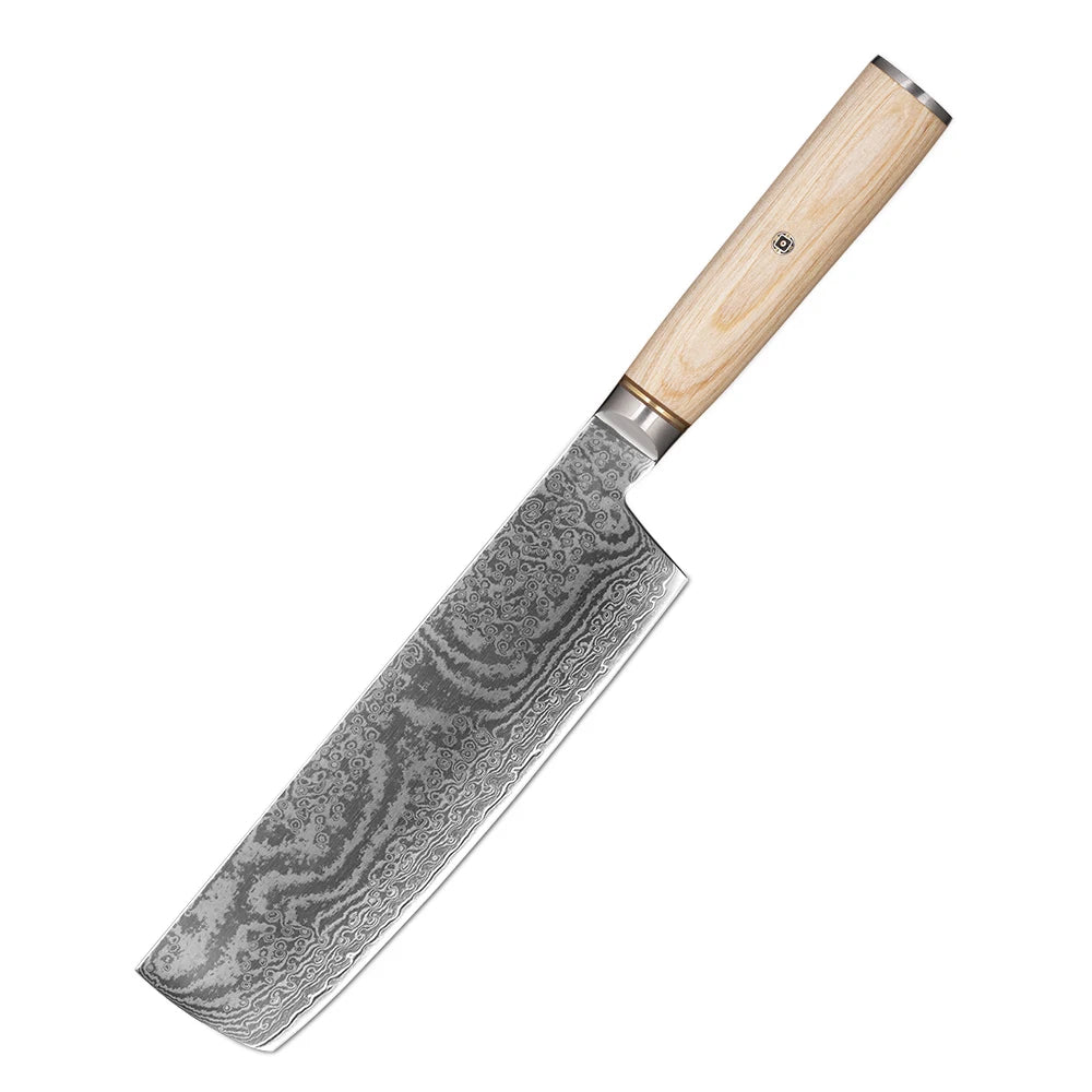 Extra Sharpness Blade Damascus Steel Powder Core S35VN 62-64 Hardness Kitchen Chef Knife