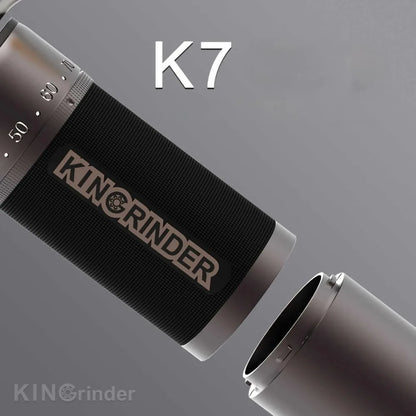 Kingrinder K7  Manual  Coffee Bean Hand Grinder Italian Coffee Precision Hand Mill Portable Outdoor Home Coffee Grinders