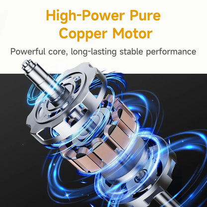 LUFVEBUT Large Calibre Slow Juicer 250W Cold Press Masticating Extractor BPA Free High Juice Yield Safe Kitchen Gadget