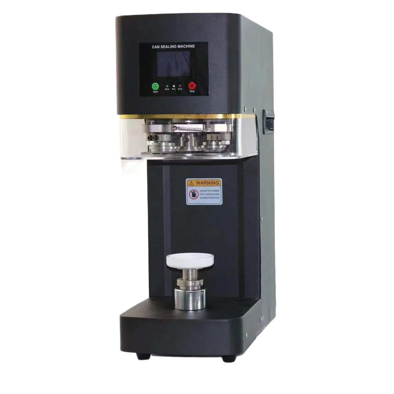 Commercial Automatic Tin Can Sealing Machine – 110V/220V Electric Soda & Beer Can Seamer for Aluminum, PET Jars, Bottles & Tin Cans