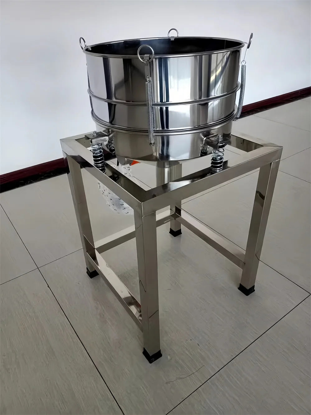 Automatic Sifter Shaker Machine Electric Vibrating Screen Powder Screening Sifting Machine Powder Sieve