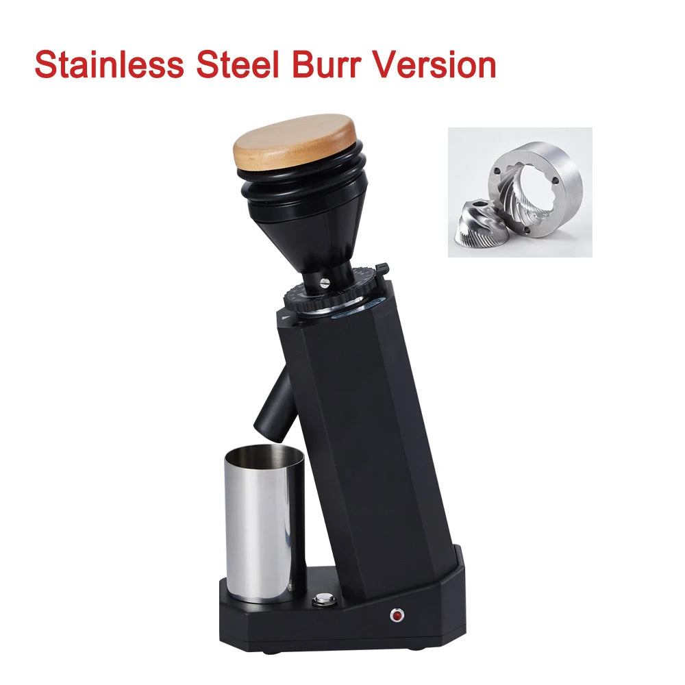 ITOP Electric Coffee Grinder 40MM Titanium Burr Metal Bean Hopper 75g Elegant Samll Coffee Grinder Machine New Arrival 2022