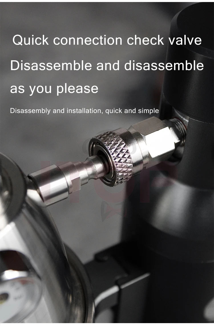 ITOP Pneumatic Coffee Machine Portable Manual Home Outdoor Air Pump Air Pressure Extraction Espresso Semi-automatic Coffee Maker