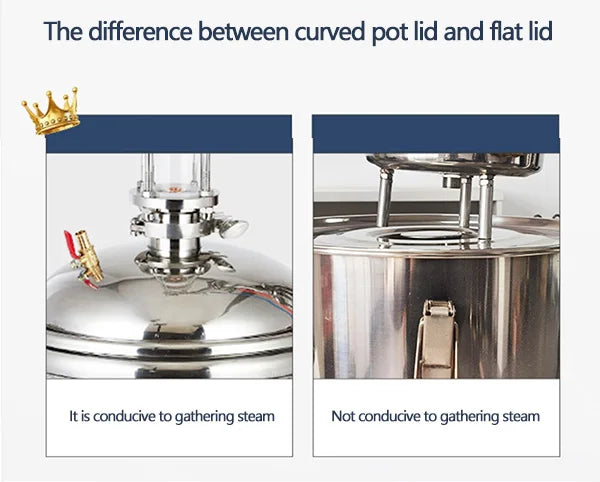 23L Home Distiller Alcohol Moonshine Electric Tubular Distilling Column Machine Wine Fermentation Used Distillation Equipment