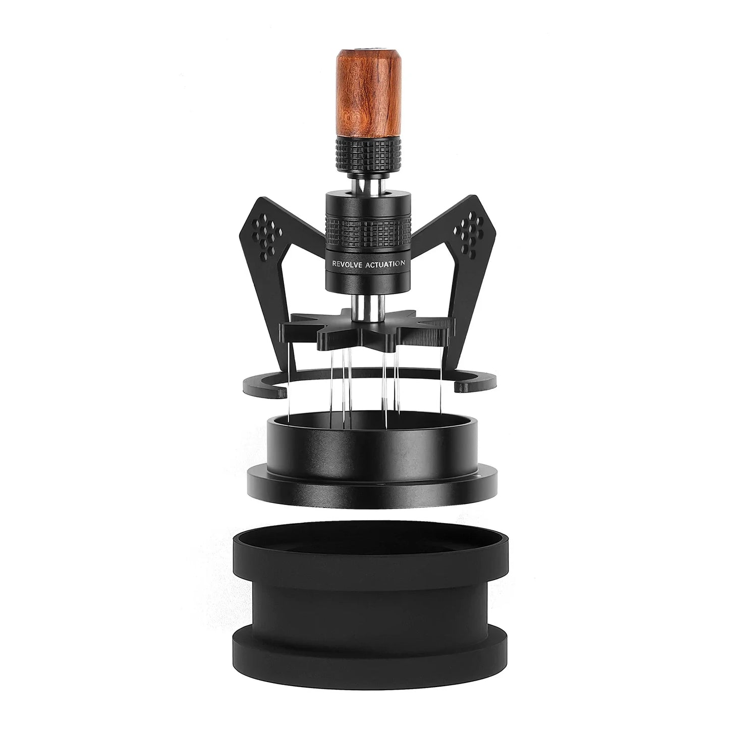 IKAPE Magnetic WDT Tools 51/54/58mm Espresso Rotary Coffee Needle Distributor Breville Coffee Stirrer Baristas Accessories Tools