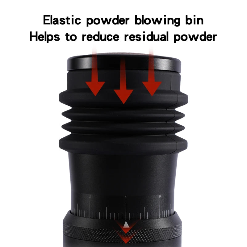 TOMAHAWK Electric Coffee Grinder 7-core 48mm Burr Household Silver Coffee Bean Grinder Coffee Miller Grinder for Espresso Filte