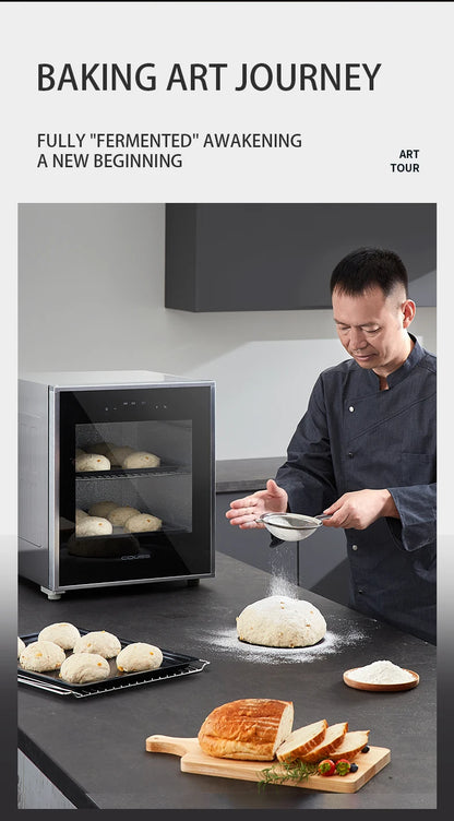 70L Temperature-Controlled Electric Dough Proofer Fermentation Household Baking Multi-functional Automatic Bread Yogurt  Machine