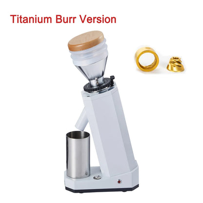 ITOP Electric Coffee Grinder 40MM Titanium Burr Metal Bean Hopper 75g Elegant Samll Coffee Grinder Machine New Arrival 2022