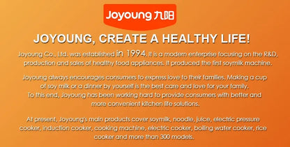 Joyoung Rice Cooker 4L Multifunctional Porridge Multigrain Rice Soup 1300W Fast Heating Cooker No Coated Stainless Steel Liner