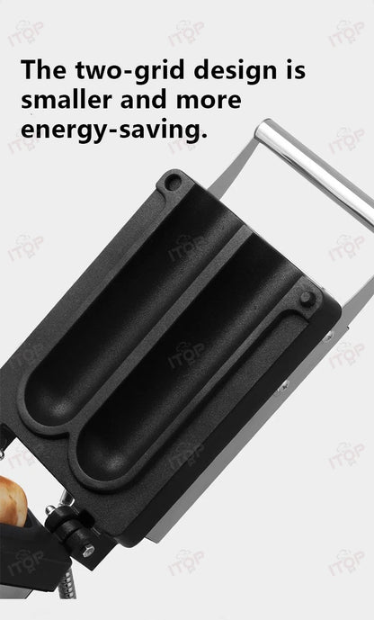 ITOP CWT Barbecue Burrito Machine Chicken Burrito Maker Snack Stall Equipment Cooked Food Heating and Insulation Machine 60-300℃