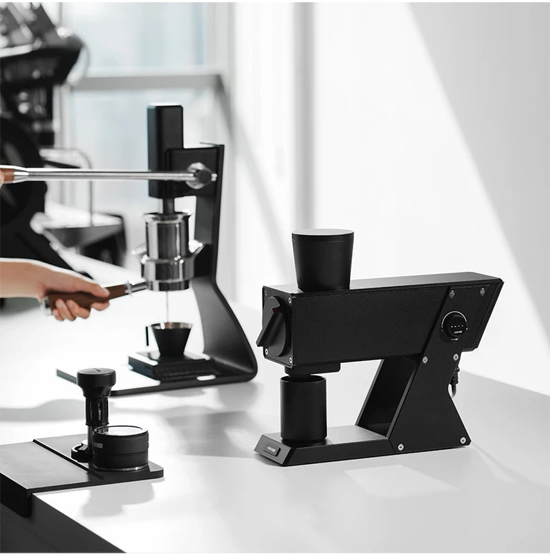 MHW-3BOMBER F74 Electric Grinder – 74mm Ti Flat Burr, 90-Step Stepless Espresso to French Press