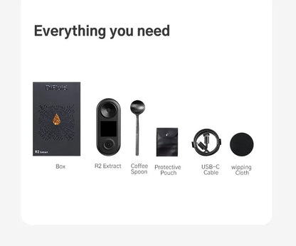 DiFluid Coffee Electronic Scale Espresso Scale Coffee Bean Weighing Timer High Quality Kitchen Scale Accurate To 0.1g