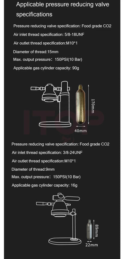 ITOP Pneumatic Coffee Machine Portable Manual Home Outdoor Air Pump Air Pressure Extraction Espresso Semi-automatic Coffee Maker