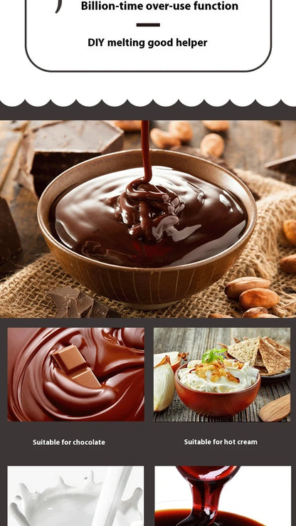 Singwinner Electric Chocolate Tempering Machine – 2/3-Tank Chocolate Melting & Cascade Warmer for Home Kitchens