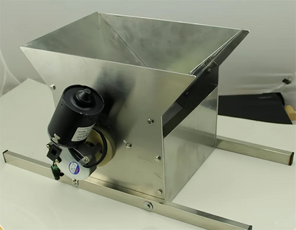 Stainless Steel Electric Grape Crusher Blueberry Mulberry Fruits Juice Press Crusher Red Wine Brewing Grape Crushing Machine