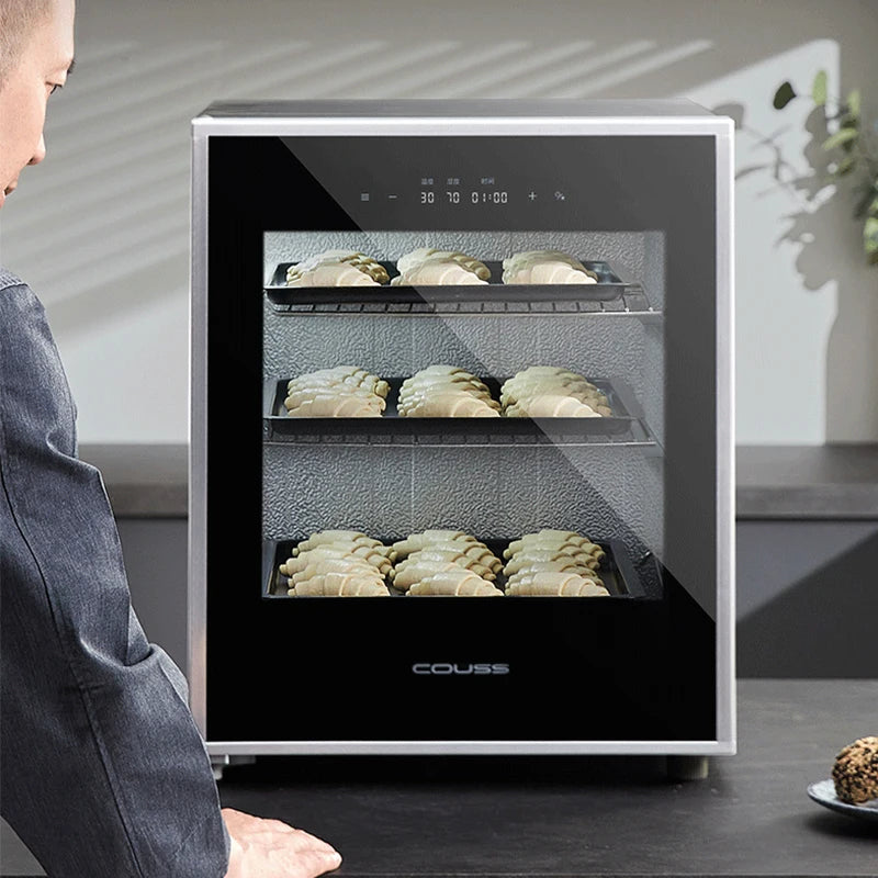 70L Temperature-Controlled Electric Dough Proofer Fermentation Household Baking Multi-functional Automatic Bread Yogurt  Machine