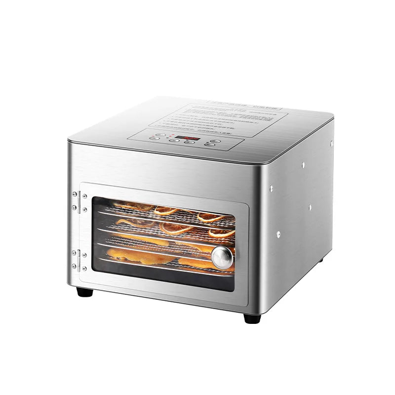 Commercial 5-Layer Stainless Steel Dehydrator with Digital Temperature Control