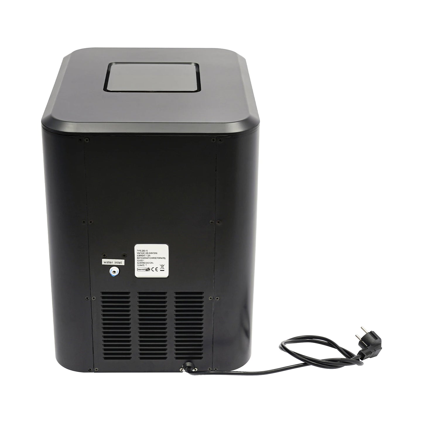 3-in-1 Tabletop Ice Maker – Crushed Ice & Ice Cubes with Auto-Clean, Stainless Steel