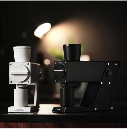 MHW-3BOMBER F74 Electric Grinder – 74mm Ti Flat Burr, 90-Step Stepless Espresso to French Press